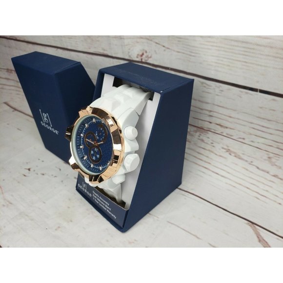 George Quartz Accuracy Soft Silicone white Bulk Watch - Picture 4 of 9